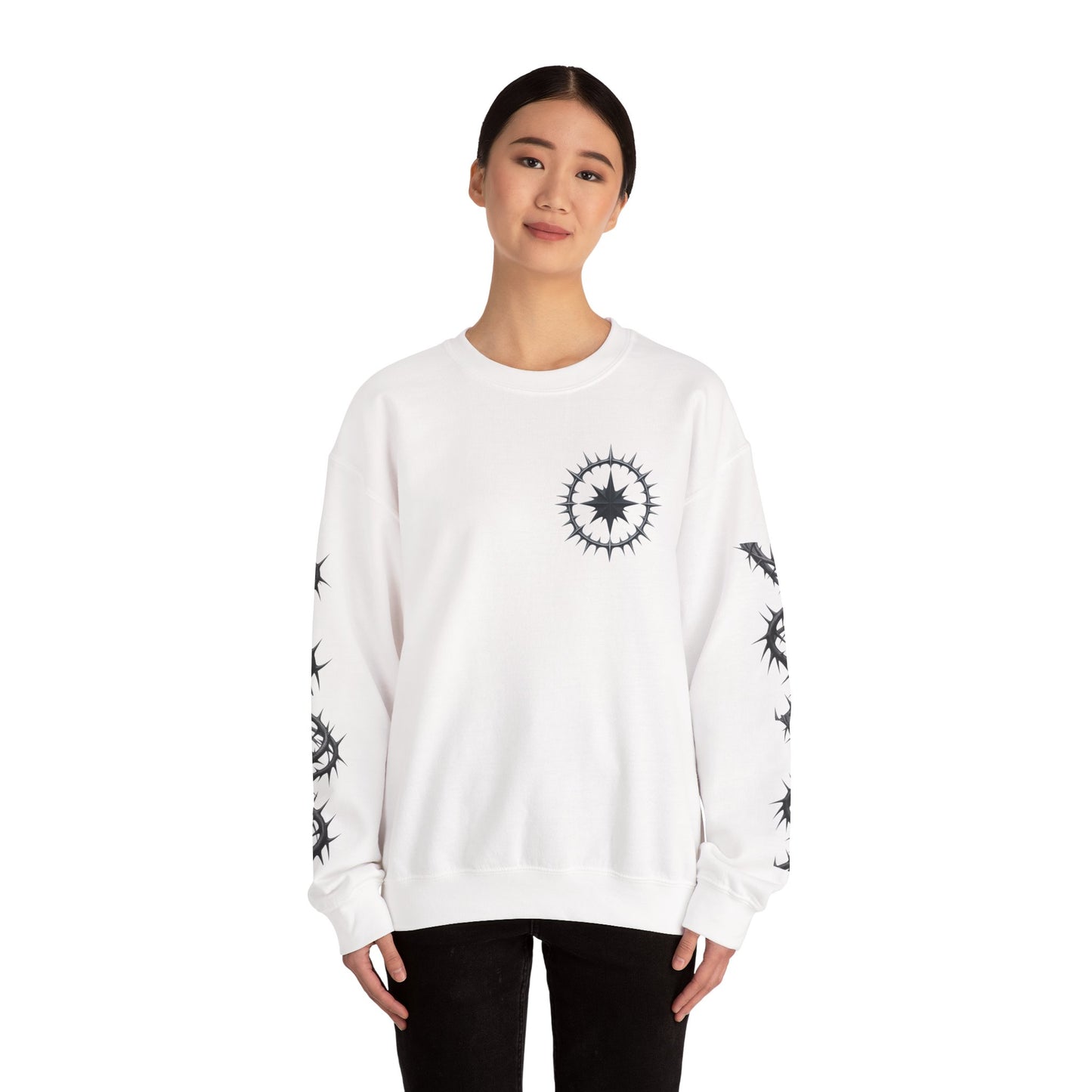 Obsidian Aura | Limited Drop Unisex Dark Graphic Sweatshirt