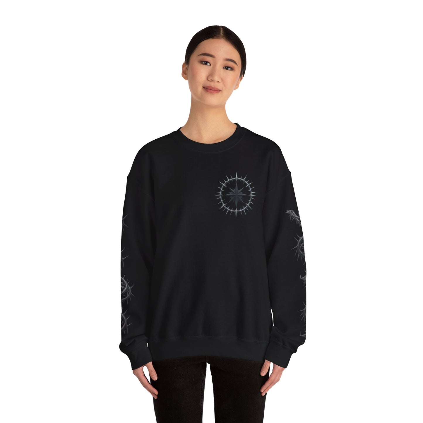 Obsidian Aura | Limited Drop Unisex Dark Graphic Sweatshirt